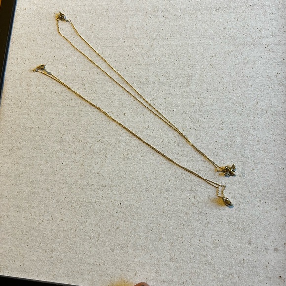 Jen Ellis Little Something’s Busy Mini Necklace Gold - Picture 2 of 3